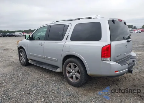 2014 Nissan Armada Platinum from USA, damaged, VIN 5N1BA0NF4EN604028
